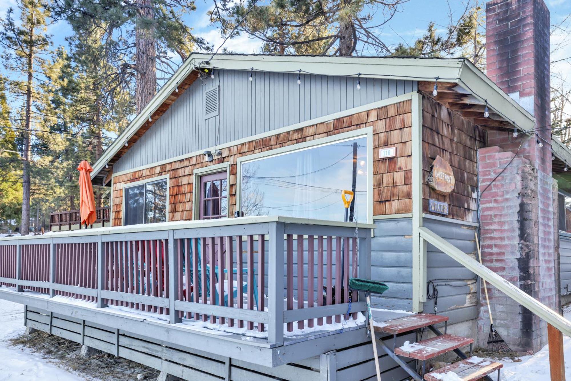 Lakefront Family Cabin By Big Bear Vacations Биг Бэар Лейк Экстерьер фото