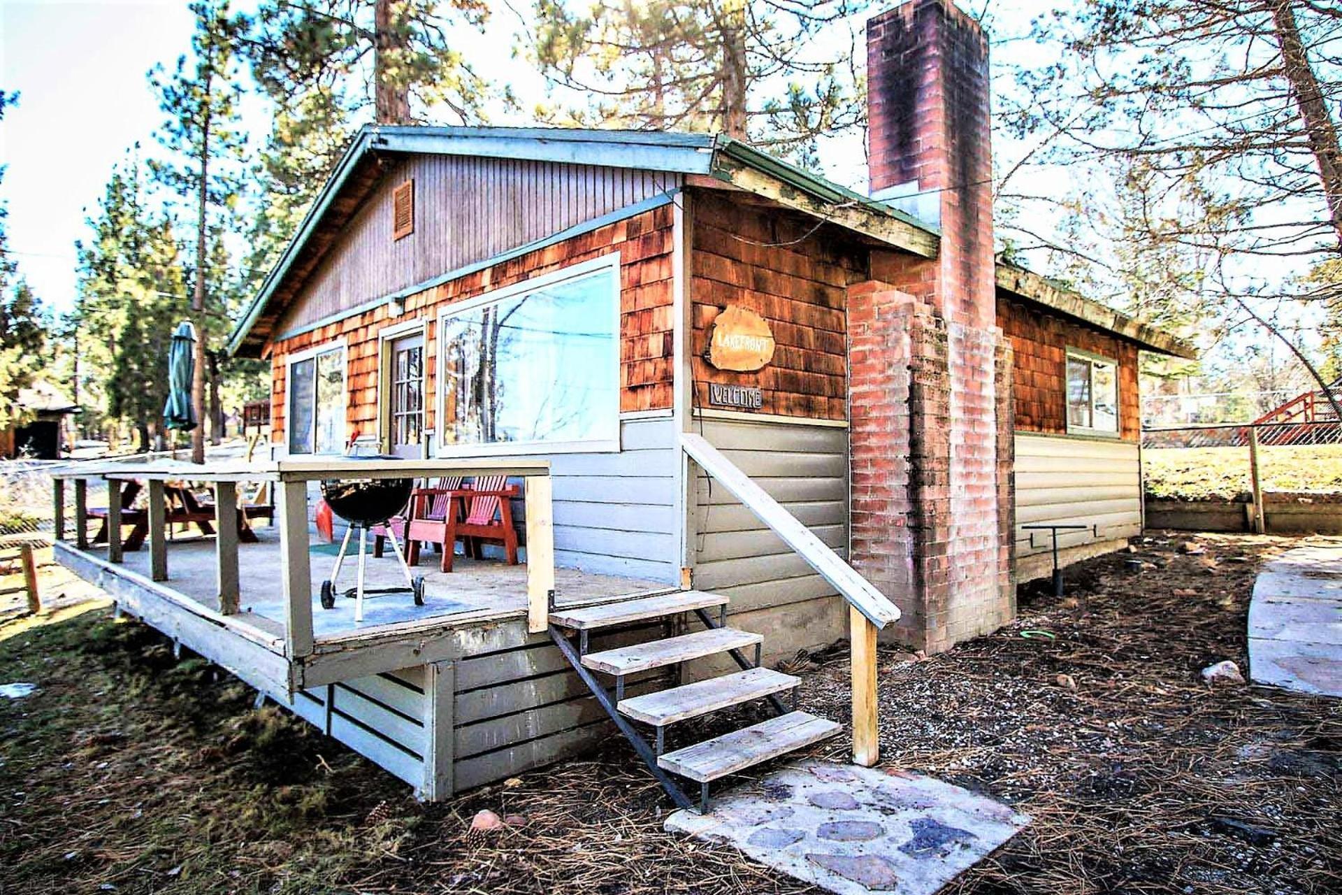 Lakefront Family Cabin By Big Bear Vacations Биг Бэар Лейк Экстерьер фото